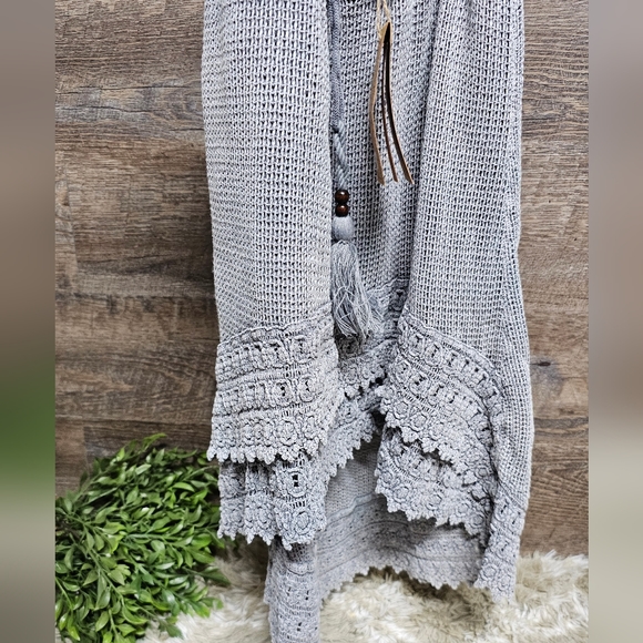 NWT Cotton Natural Boutique Skirt C - Picture 2 of 8